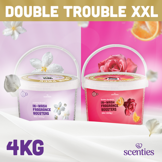 Double Trouble XXL 4KG Bundle (2KG Golden Gardenia + 2KG Jasmine Breeze)